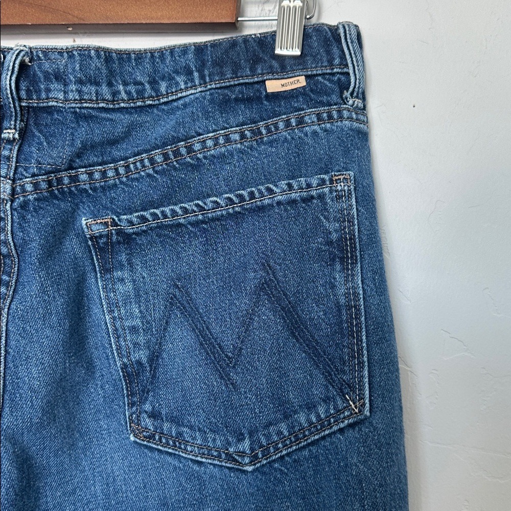 Mother Jeans The Spitfire Nerdy Cuff Did You Bring Me Anything Size 31 - Picture 5 of 10
